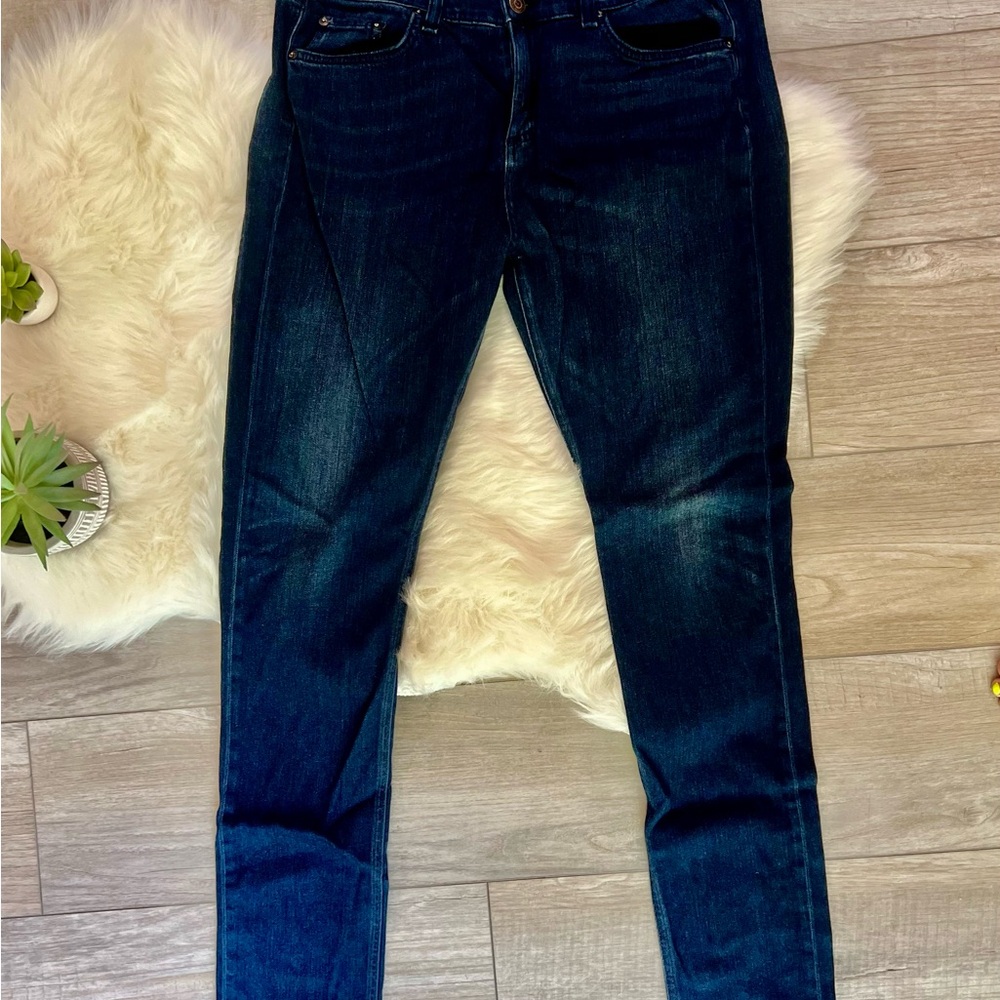 RAG & BONE | Women's High Rise dark wash ultra soft Jeans - Dark Blue (32/14)